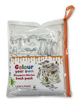 Load image into Gallery viewer, Lion's Pride 'Art From The Heart' Colour-It-Yourself Back Pack