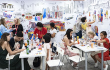 Load image into Gallery viewer, Unleash Your Creative Roar this National Day with the 'Lion's Pride - Paint Your Own Merlion' art workshops.