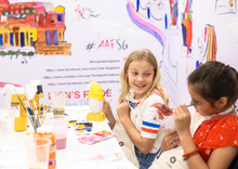 Load image into Gallery viewer, Unleash Your Creative Roar this National Day with the 'Lion's Pride - Paint Your Own Merlion' art workshops.