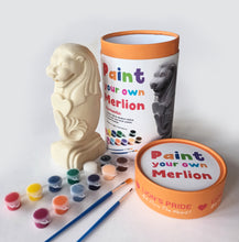Load image into Gallery viewer, Unleash Your Creative Roar this National Day with the 'Lion's Pride - Paint Your Own Merlion' art workshops.