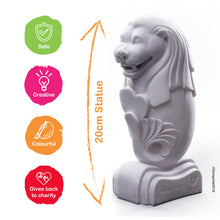 Load image into Gallery viewer, Lion's Pride. Paint Your Own Merlion Art Kit